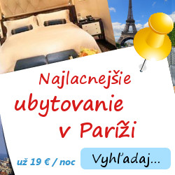 Ubytovanie v Paríži už od 19 €